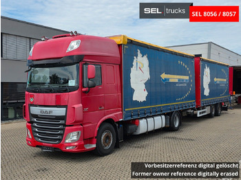 Ponyvás teherautó DAF XF