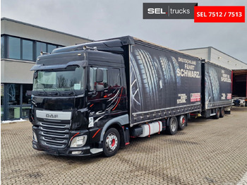 Ponyvás teherautó DAF XF 460