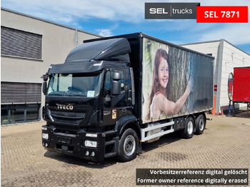 Ponyvás teherautó IVECO Stralis 400