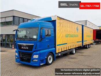 Ponyvás teherautó MAN TGX 18.440