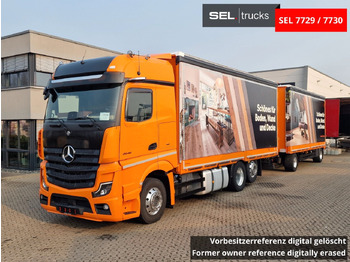 Ponyvás teherautó MERCEDES-BENZ Actros 2548