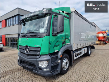 Ponyvás teherautó Mercedes-Benz Antos 1830L 4X2: 2 kép.