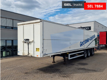 Félpótkocsi dobozos