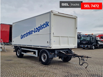 Pótkocsi italszállító Web-Trailer PRASQ 18 / Ladebordwand: 3 kép.