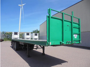 Platós félpótkocsi Pacton 3139 D BLADGEVEERD-STEELSPRINGS: 2 kép.