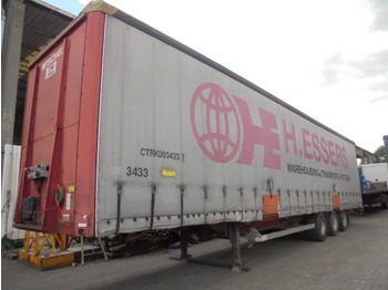 Félpótkocsi dobozos VAN HOOL