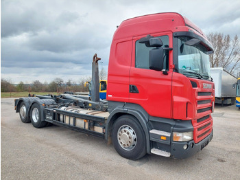 Horgos rakodó teherautó Scania R 400 LB 6x2/4 Meiller RK 20.65: 4 kép.
