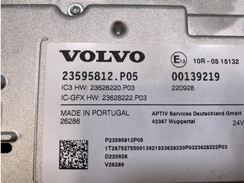Műszerfal - Teherautó Volvo FH4B: 3 kép.