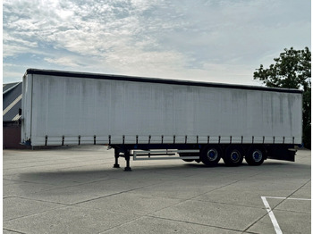 Ponyvás félpótkocsi Renders 3 Axle Disc Brakes Lift Axle Nice Chassis Wooden Floor Sliding Roof: 2 kép.