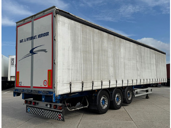 Ponyvás félpótkocsi Renders 3 Axle Disc Brakes Lift Axle Nice Chassis Wooden Floor Sliding Roof: 5 kép.