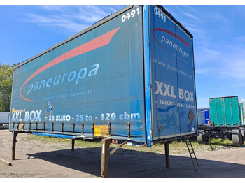 Ponyvás felépítmény Krone Zabudowa Jumbo Firana BDF 7.70 m: 3 kép. Ponyvás felépítmény Krone Zabudowa Jumbo Firana BDF 7.70 m: 3 kép.