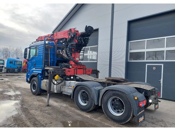 Darus autó MAN TGS 26-480 6x4 do drewna PALFINGER Epsilon S 270L83: 2 kép.