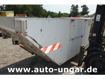 Szemetesautó felépítmény Provence Benne Alumulde 5m³ Müllaufbau aus Alu mit seitlicher Klappe: 5 kép. Szemetesautó felépítmény Provence Benne Alumulde 5m³ Müllaufbau aus Alu mit seitlicher Klappe: 5 kép.