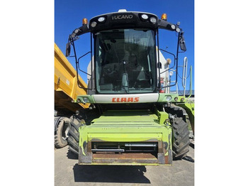 Kombájn a következők szállításához élelmiszer Claas Tucano 450 (839) +V 750: 3 kép. Kombájn a következők szállításához élelmiszer Claas Tucano 450 (839) +V 750: 3 kép.