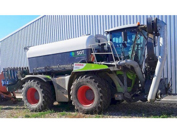Szervestrágyaszóró Claas Xerion 4000/783 + SGT(Bauer): 2 kép.