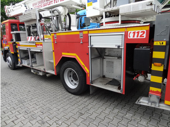 Emelőkosaras teherautó MAN L2000 18.284 Feuerwehr Bronto Skylift 27 Meter: 4 kép.