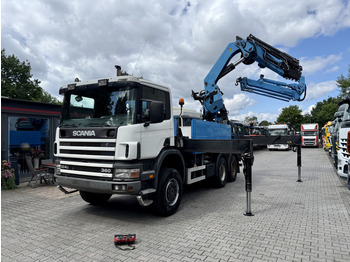 Platós teherautó SCANIA P124