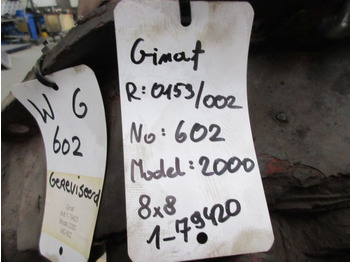 Differenciálmű - Teherautó Sisu R: 0153/002/SERIE 03705 SISU DIFFERENTIEEL GINAF MODEL 2008 // 8X8: 5 kép. Differenciálmű - Teherautó Sisu R: 0153/002/SERIE 03705 SISU DIFFERENTIEEL GINAF MODEL 2008 // 8X8: 5 kép.