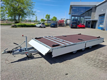 Pótkocsi Proline P302 / PLATEAU AANHANGER / KNOTT AXLES / LOAD CAPACITY:3650KG / TOP CONDITION / 2023: 3 kép.