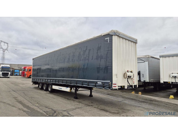 Ponyvás félpótkocsi KRONE SD