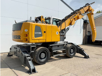 Hulladék kotró a következők szállításához hulladék Liebherr LH22M Litronic - German Machine / Auto Greasing: 4 kép.