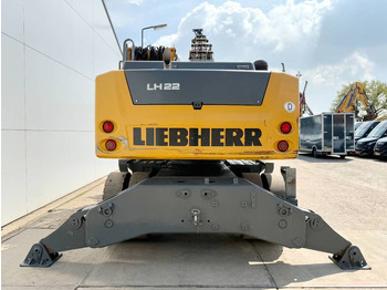 Hulladék kotró a következők szállításához hulladék Liebherr LH22M Litronic - German Machine / Auto Greasing: 3 kép.