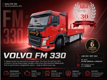 Platós teherautó VOLVO FM 330