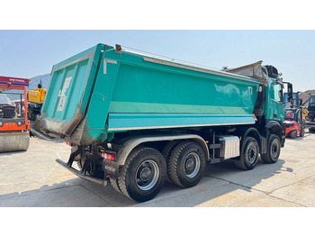 Billenőplatós teherautó Mercedes-Benz Arocs 3248 8X4 mulda tipper - electric taurpaulin: 4 kép.