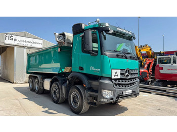 Billenőplatós teherautó Mercedes-Benz Arocs 3248 8X4 mulda tipper - electric taurpaulin: 3 kép.