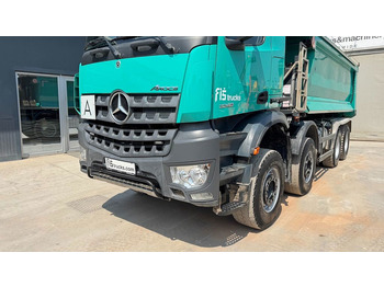 Billenőplatós teherautó Mercedes-Benz Arocs 3248 8X4 mulda tipper - electric taurpaulin: 2 kép.
