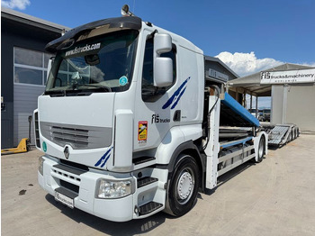 Autószállító teherautó RENAULT Premium 460