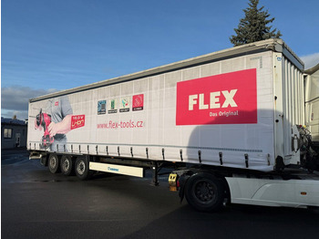 Ponyvás félpótkocsi KRONE SD