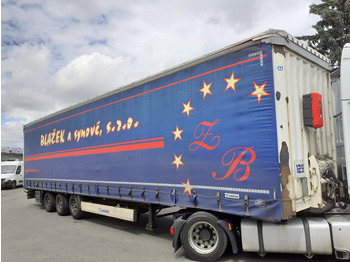 Ponyvás félpótkocsi KRONE SD