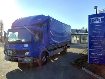 Ponyvás teherautó MERCEDES-BENZ Atego 1018