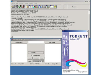Nyomdagép Highwater Torrent Rip V6 with Tiff Output (Lüscher): 3 kép.