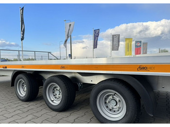 GROMEX Gromex laweta aluminiowa | 850x210cm | DMC 3500kg | platforma na 2 auta | 3 osie AL-KO | OŚWIETLENIE LED lízing GROMEX Gromex laweta aluminiowa | 850x210cm | DMC 3500kg | platforma na 2 auta | 3 osie AL-KO | OŚWIETLENIE LED: 3 kép.