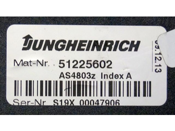 ECU - Anyagmozgató gép Jungheinrich 51225602 | Stuur regeling steering Controller AS4803 Z index A from: 3 kép.