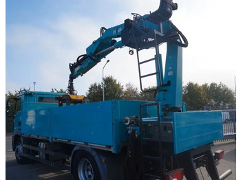 Platós teherautó, Darus autó MAN TGS 18.290 | Żuraw Hyva HB 150 | Euro 6 | Automat | 1. właściciel | 4X2 | Przebieg 160 124 !: 5 kép.