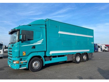 Állatszállító teherautó SCANIA R 380