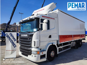 Ponyvás teherautó SCANIA R 440