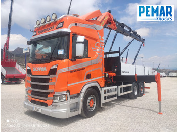 Platós teherautó SCANIA R
