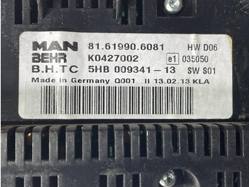 Elektromos rendszer - Teherautó BEHR AIR CONDITIONING CONTROLLER - 81.61990.6081: 2 kép.