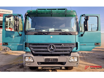 Rönkszállító teherautó, Darus autó a következők szállításához rönkfa MERCEDES-BENZ ACTROS 2648 6x4: 2 kép.