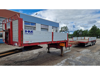 Platós félpótkocsi CMT