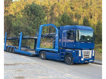 Autószállító teherautó RENAULT Magnum 480