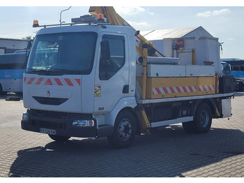 Emelőkosaras teherautó Renault MIDLUM 180 DCI / SPROWADZONA / ZWYŻKA: 2 kép.