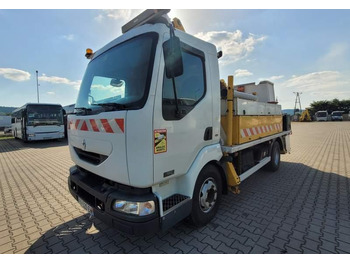 Emelőkosaras teherautó Renault MIDLUM 180 DCI / SPROWADZONA / ZWYŻKA: 4 kép.