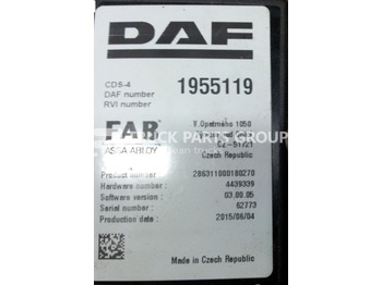 ECU DAF CF