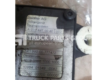 ECU - Teherautó MERCEDES-BENZ Actros, Axor engine control unit, PLD, ECU, EDC MR2, EURO5 PLD e control unit: 2 kép.
