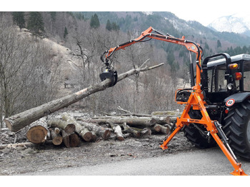 Új Rakodódaru - Erdészeti gép Gru - caricatore forestale PAS300: 5 kép.